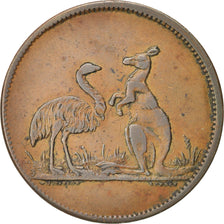 Australia, Penny, 1850, EF(40-45), Copper, KM:Tn282.1