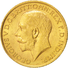 Great Britain, George V, Sovereign, 1912, MS(60-62), Gold, KM:820