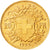 Schweiz, 20 Francs, 1922, Bern, AU(55-58), Gold, KM:35.1