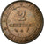 Moneta, Francja, Cérès, 2 Centimes, 1887, Paris, AU(50-53), Bronze, KM:827.1
