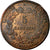 Moneta, Francja, Cérès, 5 Centimes, 1873, Bordeaux, VF(20-25), Bronze