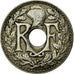 Moneta, Francia, Lindauer, 5 Centimes, 1927, BB, Rame-nichel, KM:875