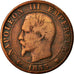 Moneta, Francia, Napoleon III, Napoléon III, 5 Centimes, 1855, Marseille, B+