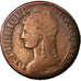 Münze, Frankreich, Dupré, 5 Centimes, 1799, Lyon, SGE, Bronze, KM:640.5