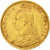 Großbritannien, Victoria, 1/2 Sovereign, 1892, VF(30-35), Gold, KM:766