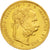 Austria, Franz Joseph I, 8 Florins-20 Francs, 1889, AU(50-53), Gold, KM:2269