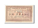 Billete, 1 Franc, Pirot:62-378, 1915, Francia, EBC+, Dourges