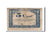 Banknote, Pirot:59-1630, 5 Centimes, 1917, France, VF(30-35), Lille