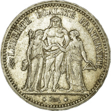 Coin, France, Hercule, 5 Francs, 1870, Paris, EF(40-45), Silver, KM:820.1