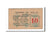 Banknote, Pirot:59-3179, 10 Centimes, 1914, France, EF(40-45), Roubaix