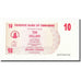 Geldschein, Simbabwe, 10 Dollars, 2006-08-01, KM:39, UNZ