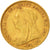 Gran Bretagna, Victoria, 1/2 Sovereign, 1901, BB, Oro, KM:784