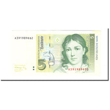 Banknot, Niemcy - RFN, 5 Deutsche Mark, 1991-08-01, KM:37, UNC(65-70)