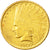 Stati Uniti, Indian Head, $10, Eagle, 1907, U.S. Mint, Philadelphia, BB+, Oro...