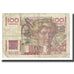 France, 100 Francs, Jeune Paysan, 1947, D AMBRIERES, GARGAM, 1947-01-09