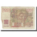 France, 100 Francs, Jeune Paysan, 1949, D AMBRIERES, GARGAM, 1949-01-27
