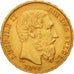 Belgien, Leopold II, 20 Francs, 20 Frank, 1876, AU(50-53), Gold, KM:37