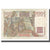 Francja, 100 Francs, Jeune Paysan, 1954, D AMBRIERES, GARGAM, 1954-03-04