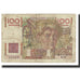 Francja, 100 Francs, Jeune Paysan, 1946, D AMBRIERES, GARGAM, 1946-07-18