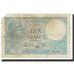 France, 10 Francs, Minerve, 1941, platet strohl, 1941-01-09, TB, Fayette:7.20