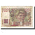 Francja, 100 Francs, Jeune Paysan, 1953, D AMBRIERES, GARGAM, 1953-06-04