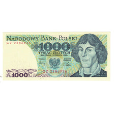 Biljet, Polen, 1000 Zlotych, 1982, 1982-06-01, KM:146a, NIEUW