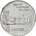 France, Ecu, Euro des Villes, 1992, Cahors, EF(40-45), Tin-Zinc