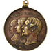 Frankrijk, Medaille, Baptème de Napoléon Eugène Louis, History, 1856, Bordes