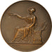 Francia, medaglia, Tribunal de Commerce de Calais, Justice, 1954, Brenet, SPL