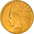 Moneda, Estados Unidos, Indian Head, $10, Eagle, 1910, Denver, EBC, Oro, KM:130