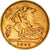 Moneda, Gran Bretaña, Edward VII, 1/2 Sovereign, 1908, London, MBC+, Oro