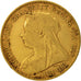 Großbritannien, Victoria, 1/2 Sovereign, 1898, S+, Gold, KM:784