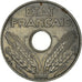 Coin, France, État français, 20 Centimes, 1944, AU(50-53), Iron, KM:900.2a