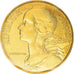 Coin, France, Marianne, 20 Centimes, 1972, Paris, MS(65-70), Aluminum-Bronze