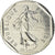 Moeda, França, Semeuse, 2 Francs, 1999, Paris, BU, MS(65-70), Níquel