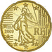 France, 20 Euro Cent, 2009, Paris, Proof, MS(65-70), Brass, KM:1411