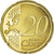 France, 20 Euro Cent, 2009, Paris, Proof, FDC, Laiton, KM:1411