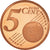 Francia, 5 Euro Cent, 2009, Proof / BE, FDC, Cobre chapado en acero, Gadoury:3