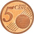 Frankreich, 5 Euro Cent, 2009, Paris, BE, STGL, Copper Plated Steel, Gadoury:3