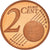 Francja, 2 Euro Cent, 2009, Paris, Proof / BE, MS(65-70), Miedź platerowana