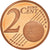 Francja, 2 Euro Cent, 2009, Paris, Proof / BE, MS(65-70), Miedź platerowana