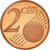 Francja, 2 Euro Cent, 2009, Paris, Proof / BE, MS(65-70), Miedź platerowana