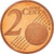 Francja, 2 Euro Cent, 2009, Paris, BE, MS(65-70), Miedź platerowana stalą