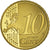 France, 10 Euro Cent, 2010, Paris, Proof, MS(65-70), Brass, KM:1410