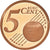 Francja, 5 Euro Cent, 2011, Paris, Proof / BE, MS(65-70), Miedź platerowana