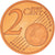 Francja, 2 Euro Cent, 2007, Paris, BE, MS(65-70), Miedź platerowana stalą