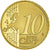 France, 10 Euro Cent, 2008, Paris, Proof / BE, MS(65-70), Brass, KM:1410