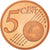 Francja, 5 Euro Cent, 2008, Paris, BE, MS(65-70), Miedź platerowana stalą