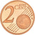 Francja, 2 Euro Cent, 2008, Paris, BE, MS(65-70), Miedź platerowana stalą