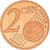 Francja, 2 Euro Cent, 2008, Paris, Proof / BE, MS(65-70), Miedź platerowana